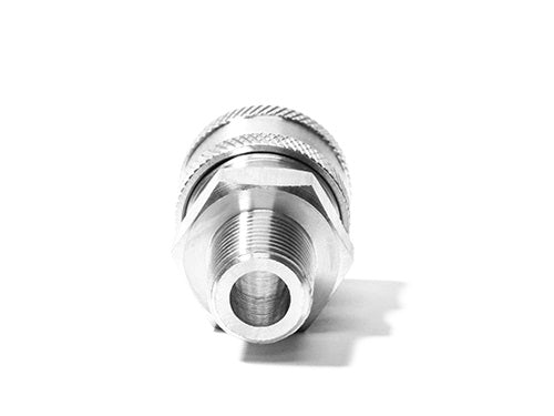 MTM HYDRO - 3/8" Male NPT Stainless Steel Quick Connect