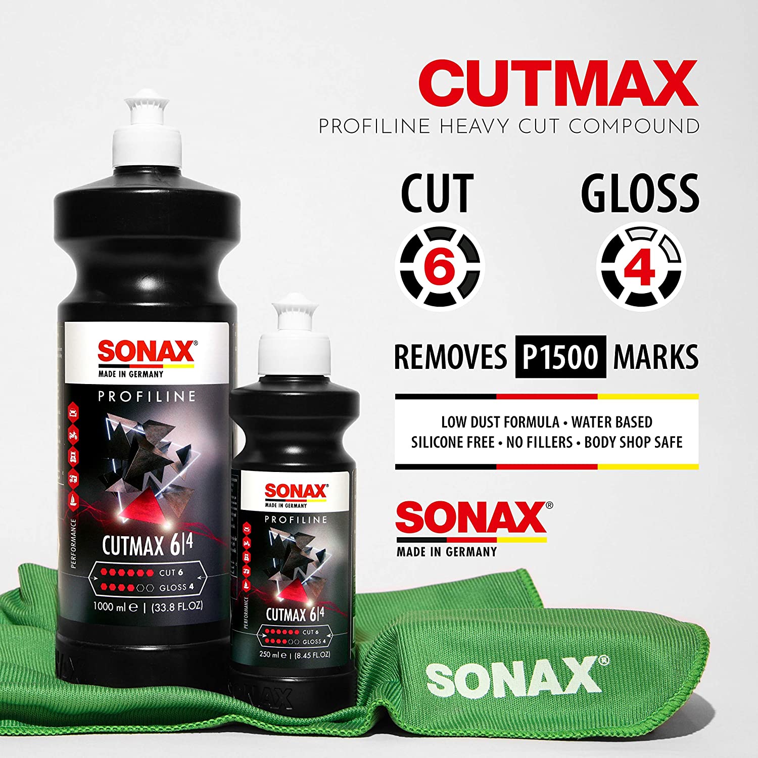 Sonax CutMax Buffing Compound - 250ml