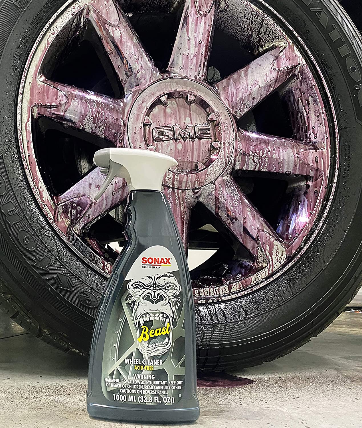 Just cleaned this wheel with Dark Fury, a non-acid wheel cleaner. Let', Wheel Cleaner